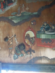 丹後半島　天橋立　智恩寺（文殊堂）　地獄絵図