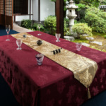 西陣 金襴 正絹 テーブルランナー