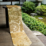 西陣 金襴 正絹 テーブルランナー