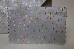 西陣織 金襴 滴紋様 数奇屋袋