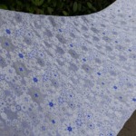 西陣織 金襴 正絹 雪輪紋様