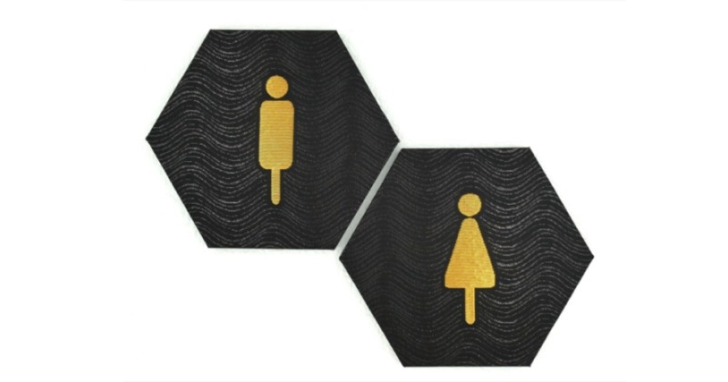 Pictogram Signs Plate