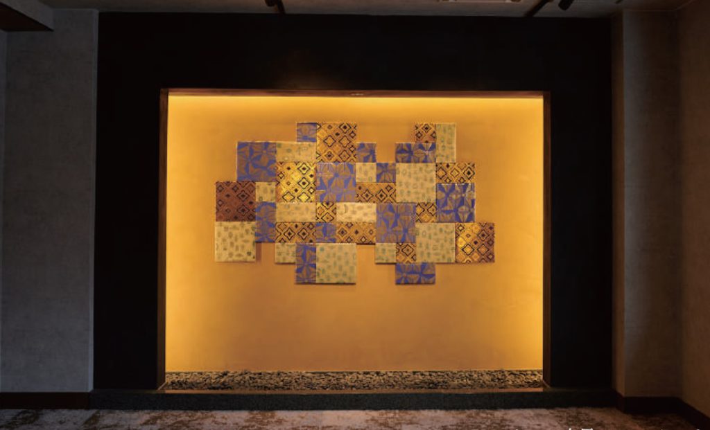 Kyoto SUI Fabric Tile THE HAPPO by Hakuba Hotel Group