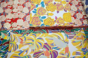 Nishijin Kinran brocade design diagram