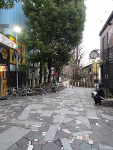 新宿 遊歩道