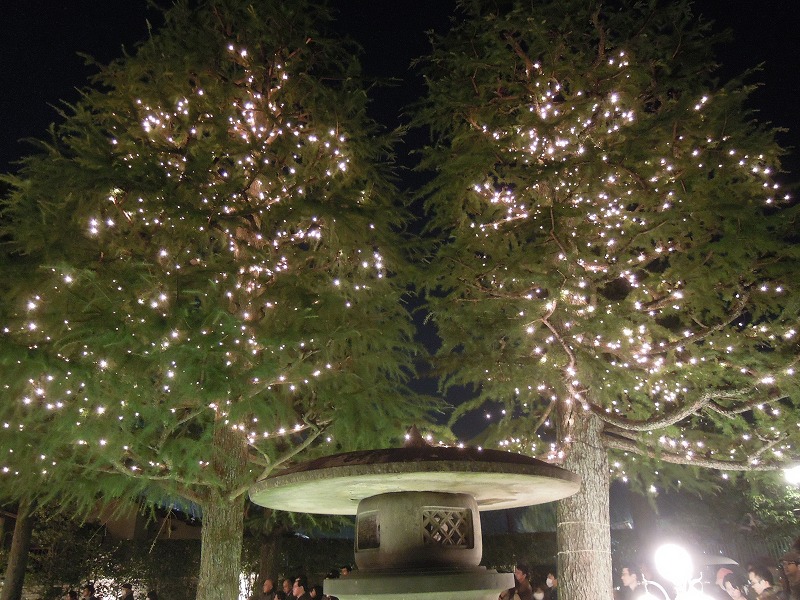 2013　京都　花灯路　円山公園　長楽館