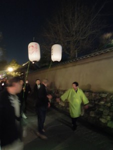 2013　京都　花灯路　狐の嫁入り