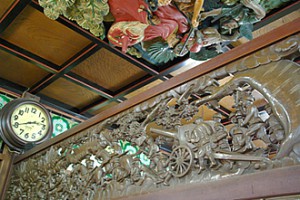 船岡温泉　天井絵