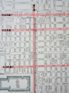 京都 古地図元禄9年