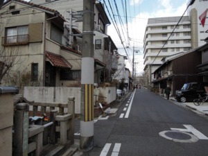 室町紫明下ル　お地蔵さん