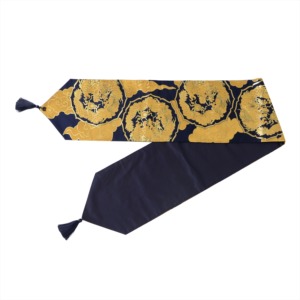 西陣織 金襴正絹 散雲丸龍テーブルランナー