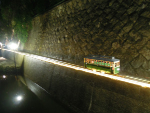 2014　京の七夕　in堀川　路面電車の再現