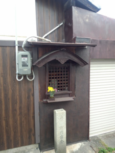 上立売通一本下ル寺町三本西下塔之段町のお地蔵さん