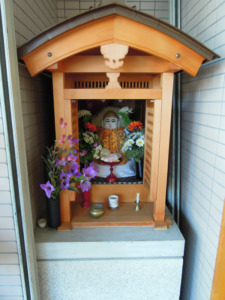 上京区一条御前東入西町のお地蔵さん