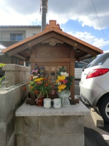 新町寺之内上ル道正町のお地蔵さん