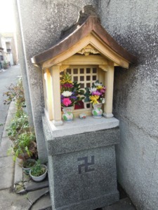 上京区柳図子町のお地蔵さん