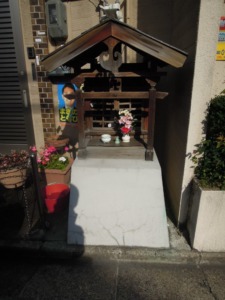 左京区岡崎入江町のお地蔵さん