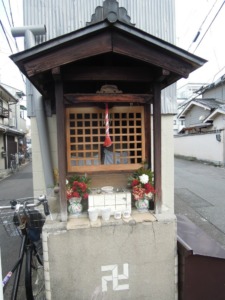 左京区田中関田町のお地蔵さん