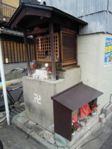 左京区田中関田町のお地蔵さん