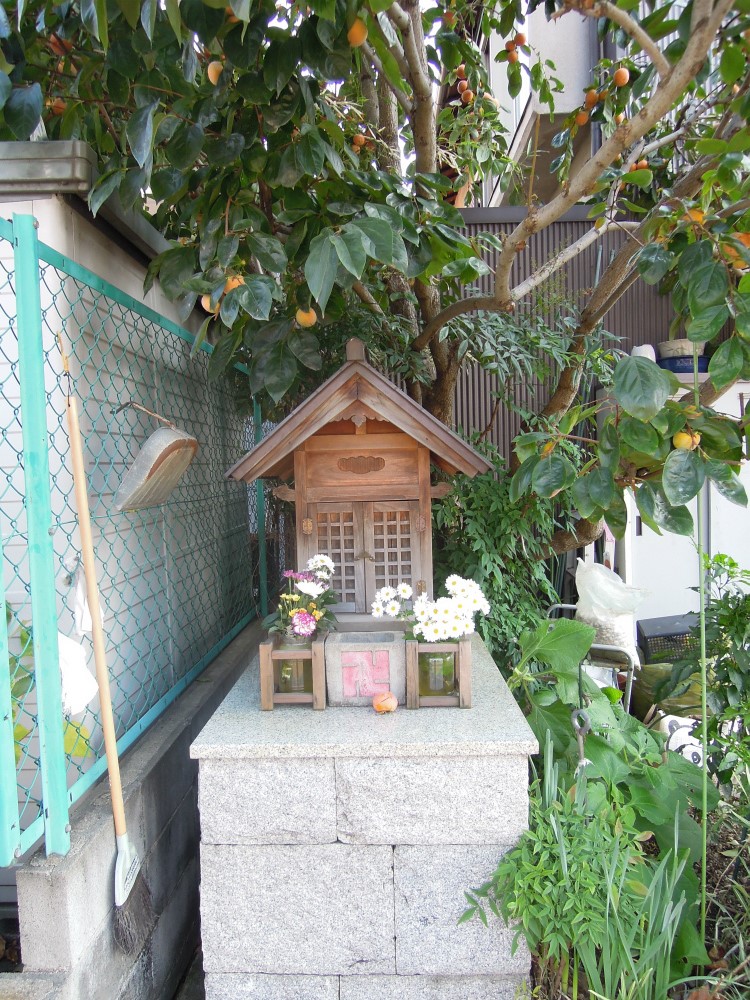 南区東九条松田町のお地蔵さん