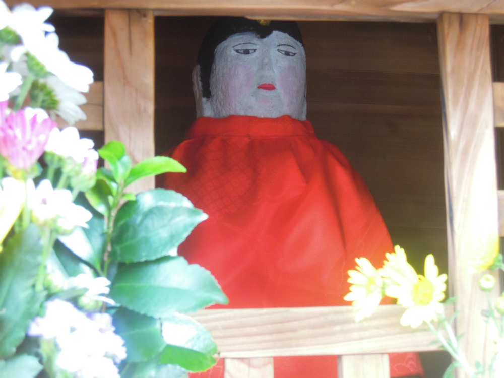 南区西九条東島町 油小路通り沿いのお地蔵さん