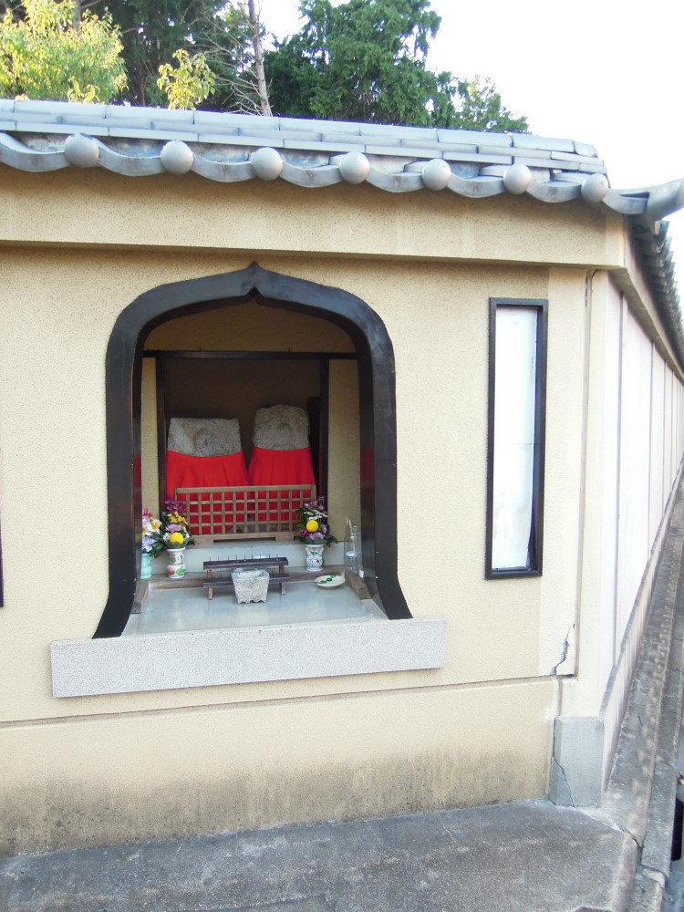 相国寺 南東の角 お地蔵さん