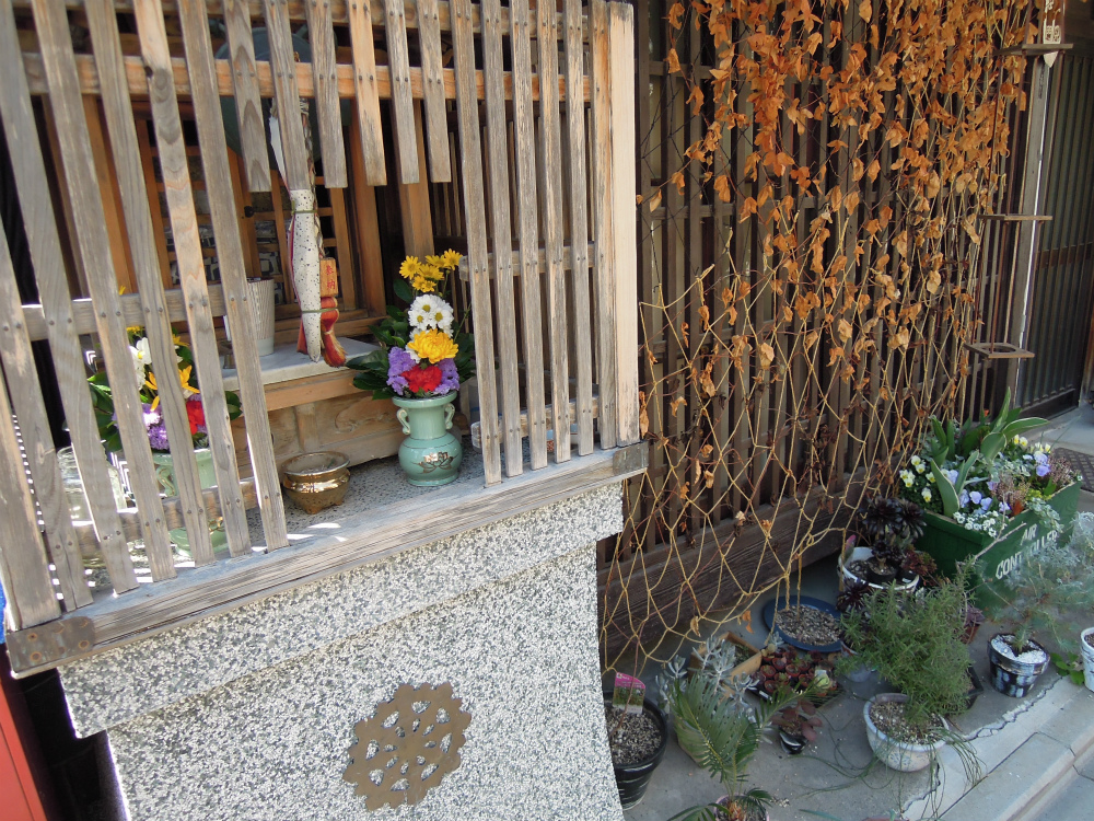 京都市上京区西洞院通一条下る西之口町のお地蔵さん