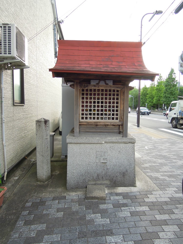 京都市中京区西ノ京北聖町 お地蔵さん
