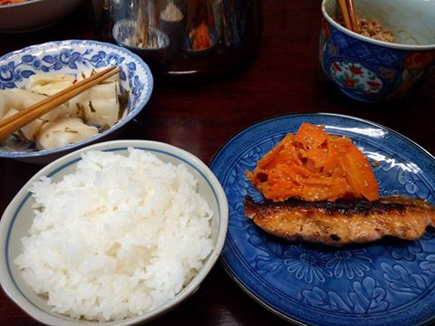 秋鮭のムニエル