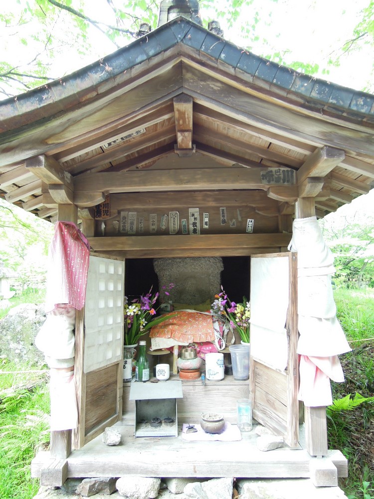 大津市坂本4丁目 比叡山学園門前のお地蔵さん