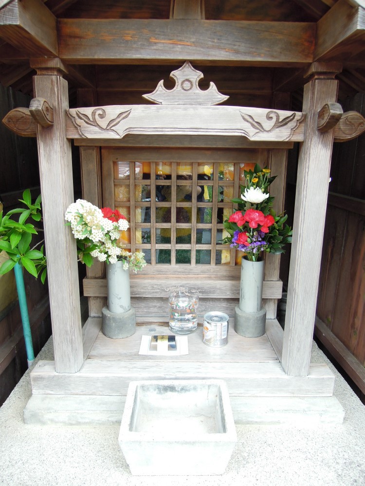 左京区一乗寺宮の東町のお地蔵さん