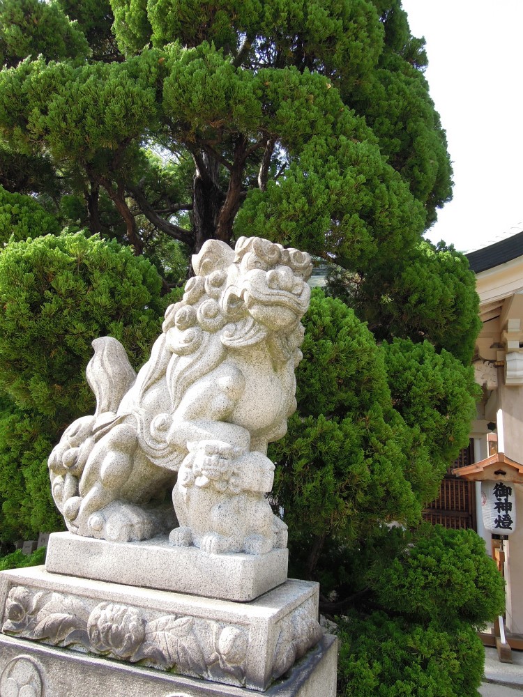 天王寺区夕陽丘町 大江神社