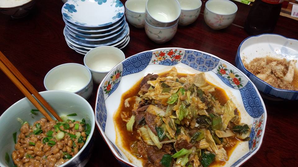焼肉風味野菜炒め