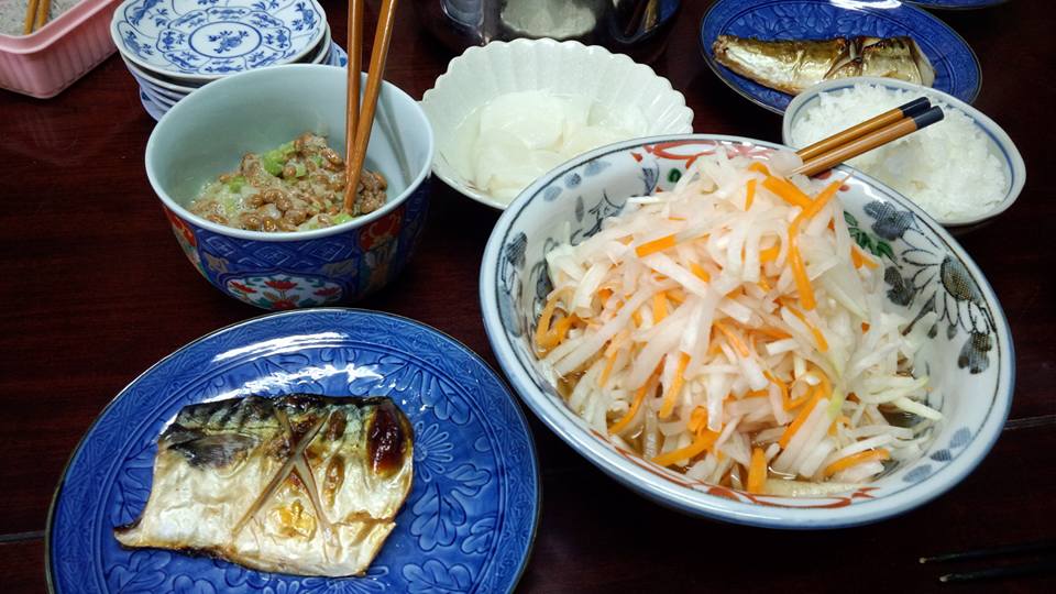 塩鯖を焼いたん