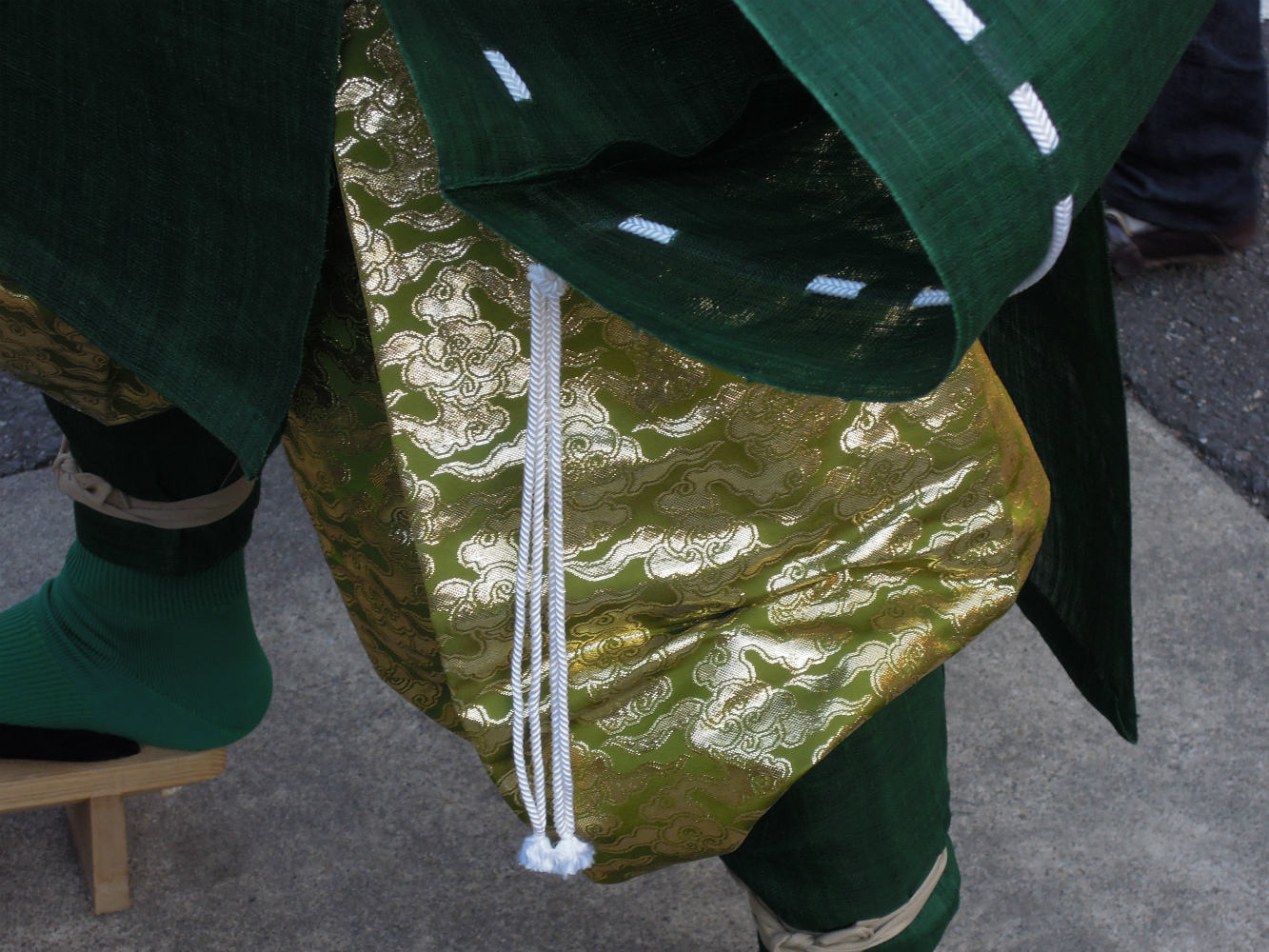 京都護王神社の節分祭　青鬼