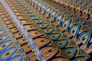 NishijinKinranFeather of the Peacock