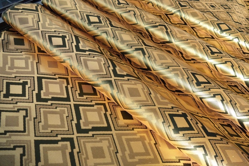 全正絹 西陣金襴 三階菱