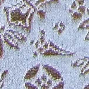 西陣金襴宝尽くし紋様　丁子紋様