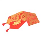 西陣織 正絹 金襴 散雲丸龍テーブルランナー