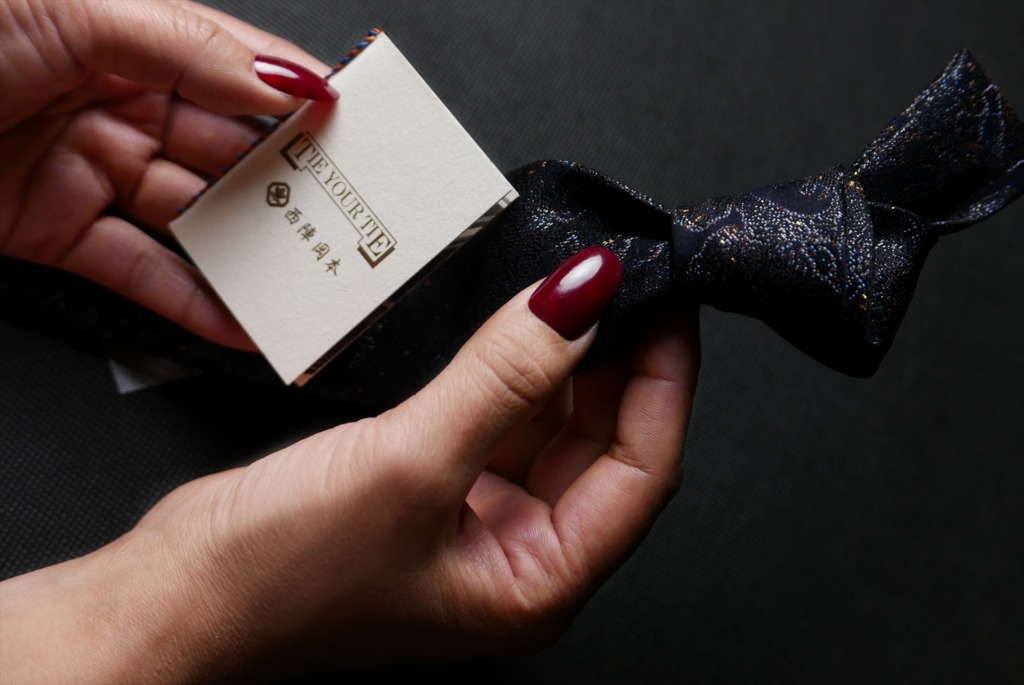 西陣 岡本×TIE YOUR TIE セッテピエゲ ネクタイ