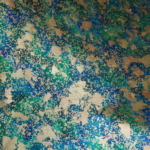 西陣織、その材料を使ってしおりを作ろう