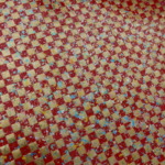 西陣織、その材料を使ってしおりを作ろう