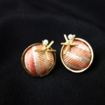 西陣織のコンテンポラリージュエリー〈尊 MICOTO〉　ピアス＆イヤリング