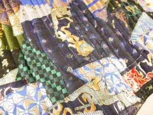 西陣織 クレイジーキルト作品 尺八袋