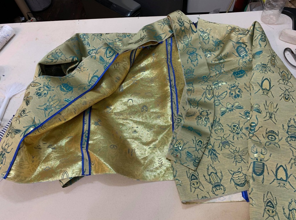 HIROMI ASAI AW21 西陣織金襴 虫紋様