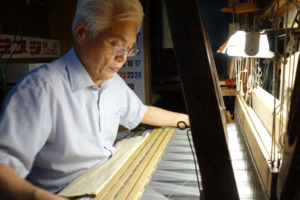 西陣織 手織機
