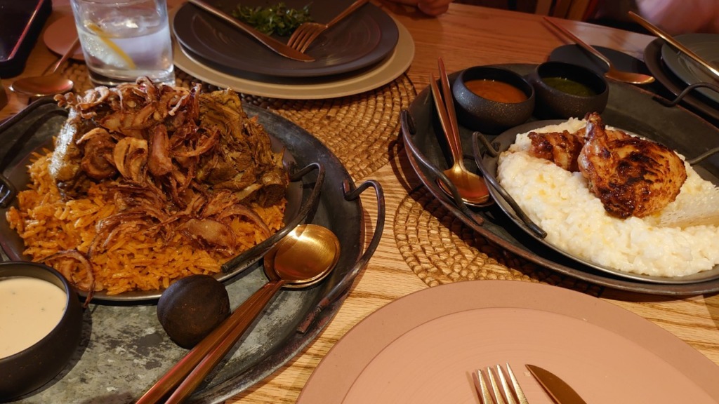 サウジアラビアの伝統的な食事