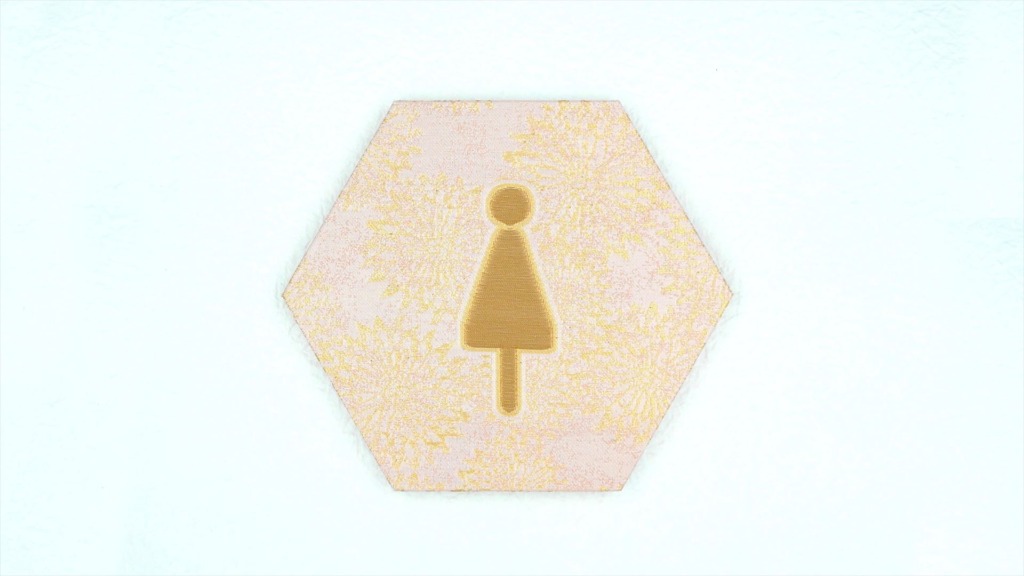 西陣織サインプレート ピクトグラム