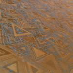 西陣織 金襴 古都唐花リヤドトライアングル