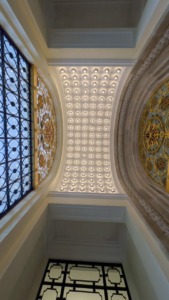 デザイン上海4日目　上海展覧センター　西陣織の西陣岡本